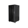 Lanberg Rack cabinet 19" free-standing 27U/600x800 (flat pack), black | Lanberg