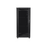 Lanberg Rack cabinet 19" free-standing 27U/600x800 (flat pack), black | Lanberg