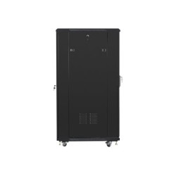 Lanberg Rack cabinet 19" free-standing 27U/600x800 (flat pack), black | Lanberg
