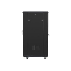 Lanberg Rack cabinet 19" free-standing 27U/600x800 (flat pack), black | Lanberg