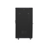 Lanberg Rack cabinet 19" free-standing 27U/600x800 (flat pack), black | Lanberg