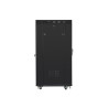 Lanberg Rack cabinet 19" free-standing 27U/600x800 (flat pack) with mesh door ICD V2, black | Lanberg