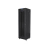 Lanberg Rack cabinet 19" free-standing 42U/600x600 (flat pack) with mesh door lCD V2, black | Lanberg