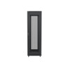 Lanberg Rack cabinet 19" free-standing 42U/600x800 (flat pack) with mesh door, black | Lanberg