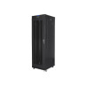 Lanberg Rack cabinet 19" free-standing 42U/600x800 (flat pack) with mesh door lCD V2, black | Lanberg