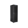Lanberg Rack cabinet 19" free-standing 42U/600x800 (flat pack) with mesh door lCD V2, black | Lanberg
