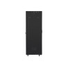 Lanberg Rack cabinet 19" free-standing 42U/600x800 (flat pack) with mesh door lCD V2, black | Lanberg