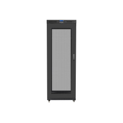 Lanberg Rack cabinet 19" free-standing 42U/800x1000 (flat pack) with mesh door lCD V2, black | Lanberg
