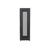 Lanberg Rack cabinet 19" free-standing 42U/800x800 (flat pack) with mesh door, black | Lanberg