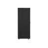 Lanberg Rack cabinet 19" free-standing 47U/800x1000 (flat pack) with glass door lCD V2, black | Lanberg