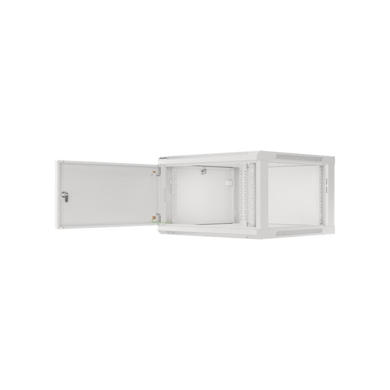 Lanberg Rack cabinet 19" wall-mount 12U/600x450 for self-assembly with metal door (flat pack), grey | Lanberg