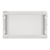 Lanberg Rack cabinet 19" wall-mount 12U/600x450 for self-assembly with metal door (flat pack), grey | Lanberg