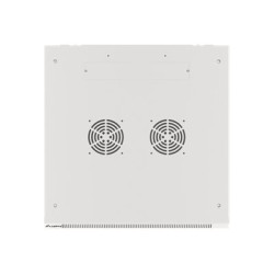 Lanberg Rack cabinet 19" wall-mount 12U/600x450 for self-assembly with metal door (flat pack), grey | Lanberg