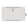 Lanberg Rack cabinet 19" wall-mount 12U/600x450 for self-assembly with metal door (flat pack), grey | Lanberg