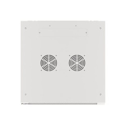 Lanberg Rack cabinet 19" wall-mount 12U/600x600 for self-assembly with metal door (flat pack), grey | Lanberg