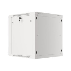 Lanberg Rack cabinet 19" wall-mount 12U/600x600 for self-assembly with metal door (flat pack), grey | Lanberg