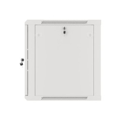 Lanberg Rack cabinet 19" wall-mount 12U/600x600 for self-assembly with metal door (flat pack), grey | Lanberg