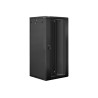 Lanberg Rack cabinet 19" wall-mount 27U/600x600 (flat pack) V2, black | Lanberg