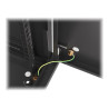 Lanberg Rack cabinet 19" wall-mount 6U/600x450 for self-assembly with metal door (flat pack), black | Lanberg