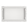 Lanberg Rack cabinet 19" wall-mount 6U/600x450 for self-assembly with metal door (flat pack), grey | Lanberg