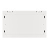Lanberg Rack cabinet 19" wall-mount 6U/600x450 for self-assembly with metal door (flat pack), grey | Lanberg
