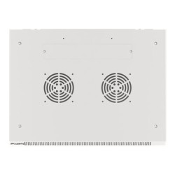 Lanberg Rack cabinet 19" wall-mount 6U/600x450 for self-assembly with metal door (flat pack), grey | Lanberg