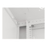 Lanberg Rack cabinet 19" wall-mount 6U/600x450 for self-assembly with metal door (flat pack), grey | Lanberg