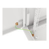 Lanberg Rack cabinet 19" wall-mount 6U/600x450 for self-assembly with metal door (flat pack), grey | Lanberg