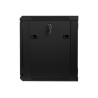 Lanberg Rack cabinet 19" wall-mount 9U/600x450 (flat pack) V2, black | Lanberg