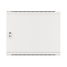 Lanberg Rack cabinet 19" wall-mount 9U/600x600 (flat pack) for self-assembly with metal door, grey | Lanberg