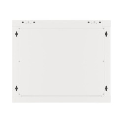 Lanberg Rack cabinet 19" wall-mount 9U/600x600 (flat pack) for self-assembly with metal door, grey | Lanberg