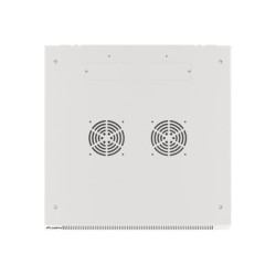 Lanberg Rack cabinet 19" wall-mount 9U/600x600 (flat pack) for self-assembly with metal door, grey | Lanberg
