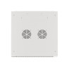 Lanberg Rack cabinet 19" wall-mount 9U/600x600 (flat pack) for self-assembly with metal door, grey | Lanberg