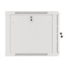 Lanberg Rack cabinet 19" wall-mount 9U/600x600 (flat pack) for self-assembly with metal door, grey | Lanberg