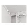 Lanberg Rack cabinet 19" wall-mount 9U/600x600 (flat pack) for self-assembly with metal door, grey | Lanberg