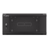 Lanberg Rack cabinet 19" wall-mounted 4U 600 fast assembly (flat pack), black | Lanberg