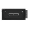 Lanberg Rack cabinet 19" wall-mounted 4U 600 fast assembly (flat pack), black | Lanberg