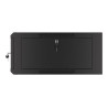 Lanberg Rack cabinet 19" wall-mounted 4U 600 fast assembly (flat pack), black | Lanberg