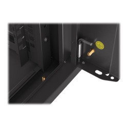 Lanberg Rack cabinet 19" wall-mounted 4U 600 fast assembly (flat pack), black | Lanberg