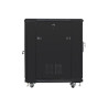 Lanberg Rack cabinet 19" free-standing 15U/600x800 (flat pack), black | Lanberg