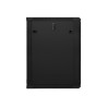 Lanberg Rack cabinet 19" wall-mount 18U/600x600 (flat pack) with glass door V2, black | Lanberg