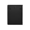 Lanberg Rack cabinet 19" wall-mount 18U/600x600 (flat pack) with glass door V2, black | Lanberg