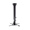 EDBAK Ceiling mount | PMV200 Universal Projector Mount | Maximum weight (capacity) 30 kg | Black
