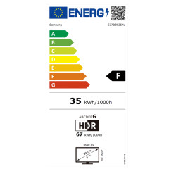 Samsung LS37D802EAUXEN | 37 " | VA | 16:9 | 60 Hz | 5 ms | 3840 x 2160 pixels | 350 cd/m | HDMI ports quantity 1 | Black