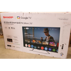 Sharp | 75GP7265E | 75 | Smart TV | Google TV | UHD | DAMAGED PACKAGING