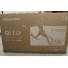 Hisense | QLED Smart TV | 55E7NQ | 55" | Smart TV | VIDAA OS | UHD | Black | DAMAGED PACKAGING