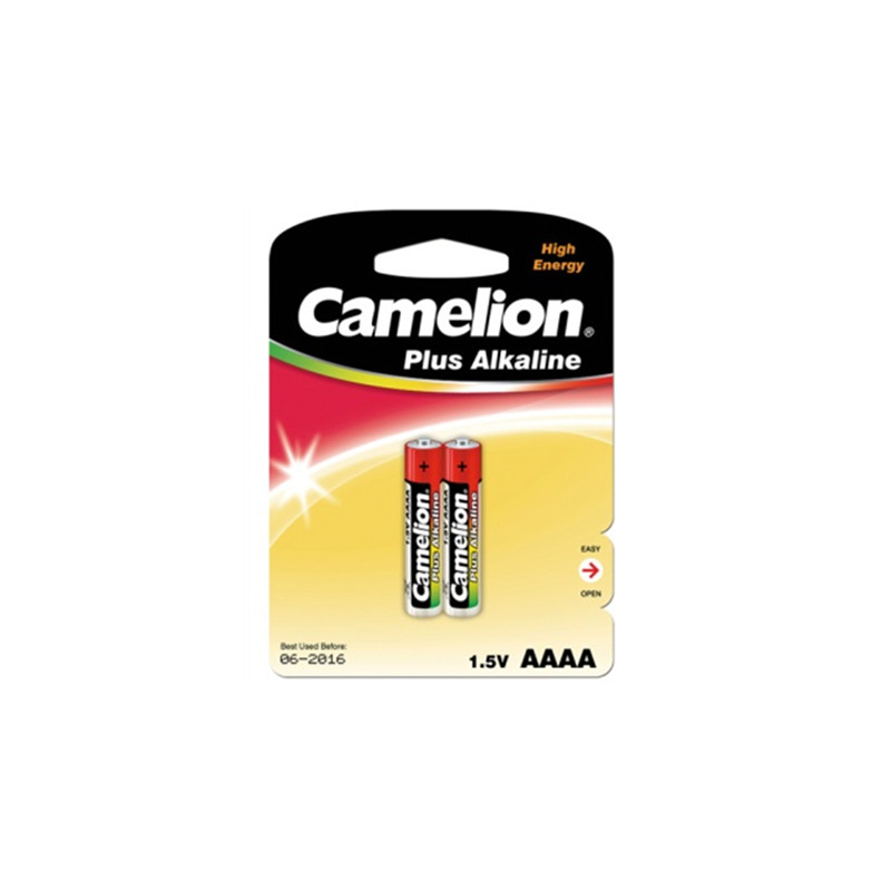 Camelion Plus Alkaline AAAA 1.5V (LR61), 2-pack (for toys, remote control and similar devices) | Camelion