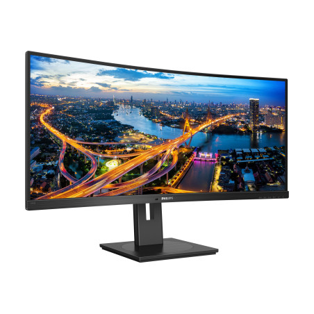 Philips | Curved UltraWide | 345B1C | 34 " | VA | WQHD | 21:9 | 100 Hz | 5 ms | 3440 x 1440 | 300 cd/m | HDMI ports quantity 1 |