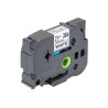 Brother | TZ-241 Laminated Tape | Black on White | TZe | 8 m | 1.8 cm
