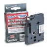 Brother | TZ-S231 Strong Adhesive Laminated Tape | Black on White | TZe | 8 m | 1.2 cm